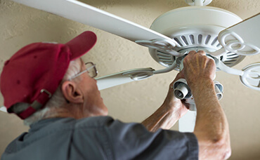 Expert Ceiling Fan Installation
