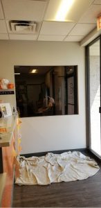 Window Tinted in a Commercial Location