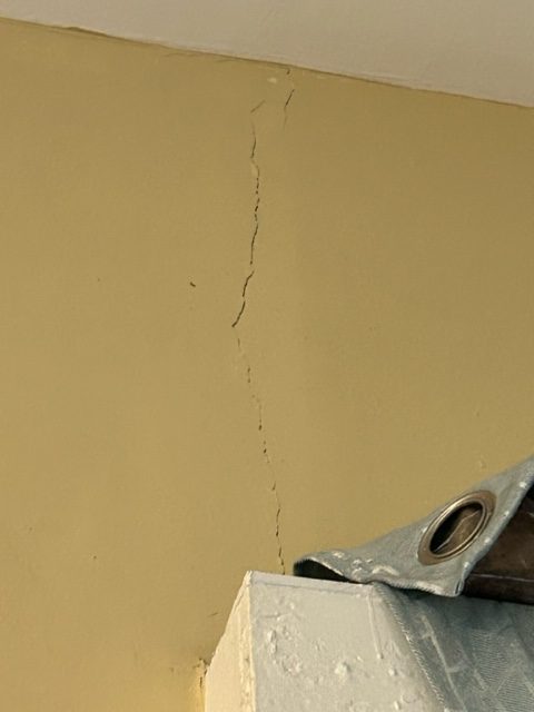 Crack In Drywall
