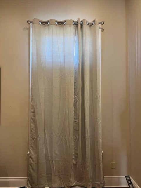 Hang Curtain Rod And Curtains