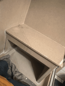 Remove Marble Bench In The Shower