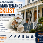 End-of-Summer Home Maintenance Checklist